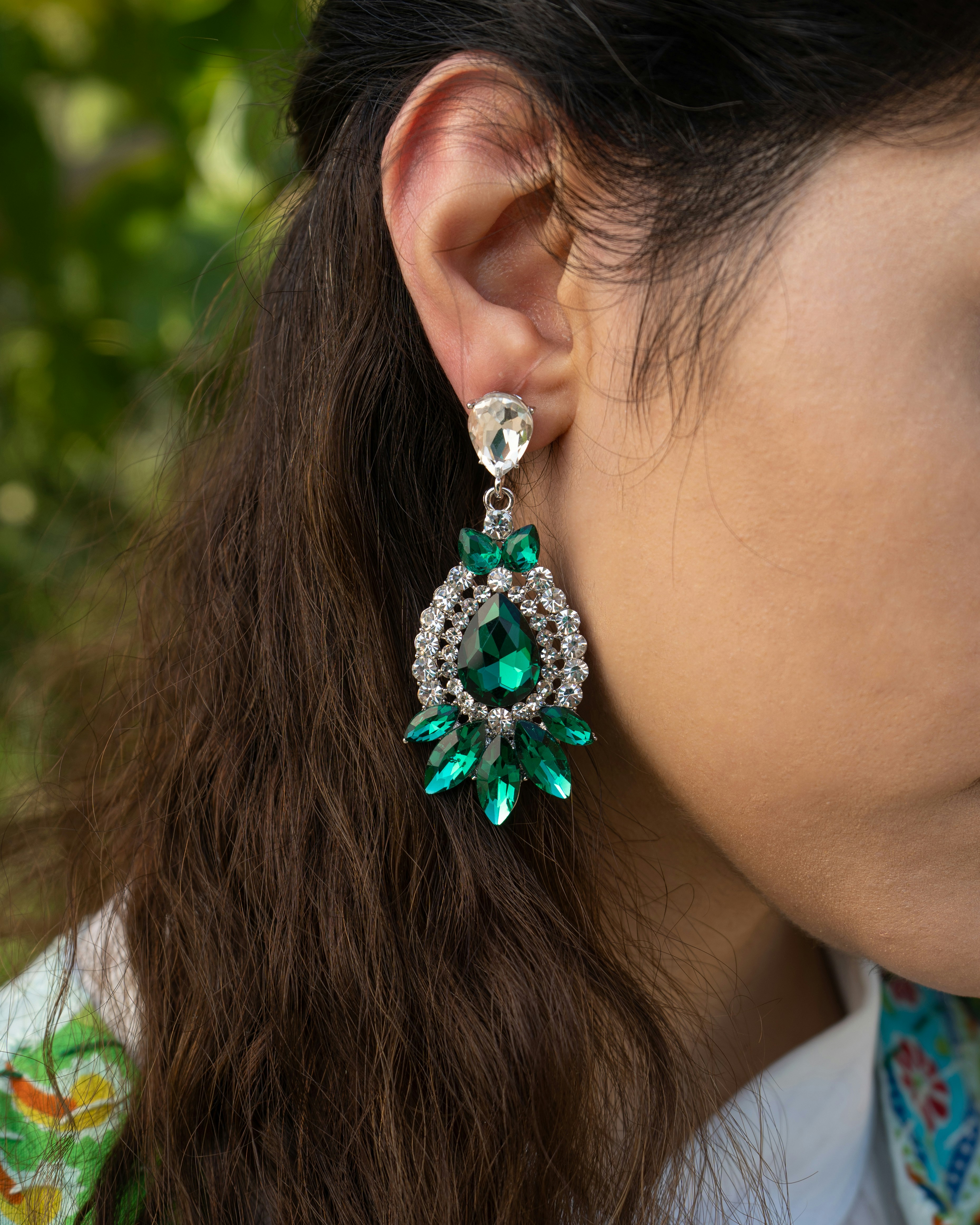 Golden Hoop Earrings
